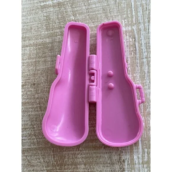 Barbie Doll Violin Case Accessory Replacement Pink - Picture 8 of 8